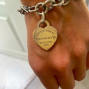 Tiffany chain bracelet